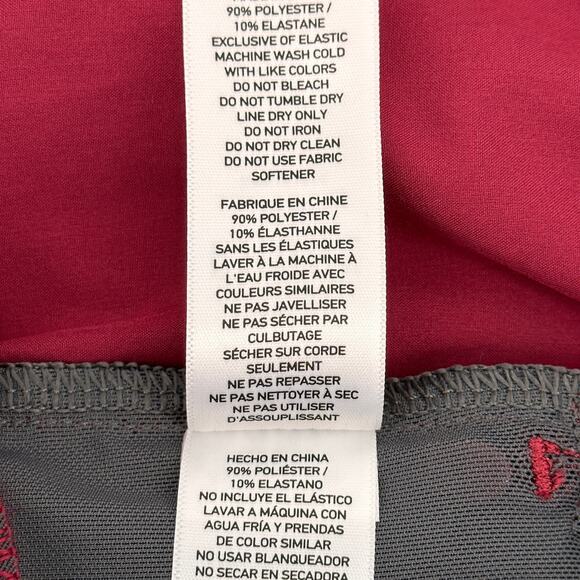 Rhone Mako 7" Unlined Tech Shorts Mens Size XXL Red Black Waistband - Picture 8 of 8